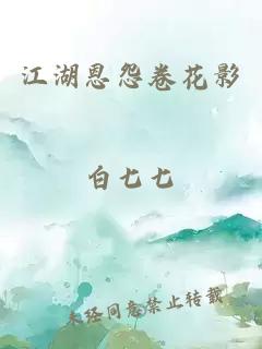 江湖恩怨卷花影